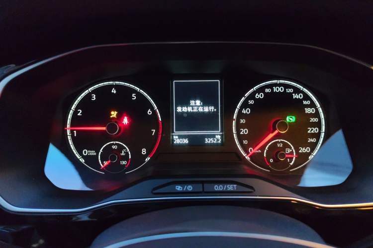 Used Jetta VS5 2021 280TSI Automatic Glory Edition Instrument Cluster