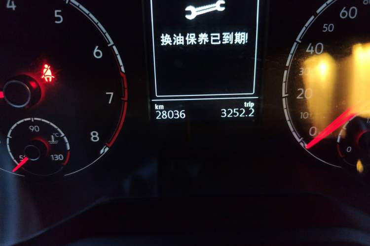 Used Jetta VS5 2021 280TSI Automatic Glory Edition Odometer Close Up