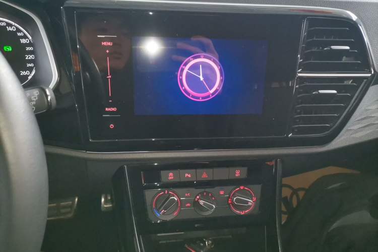 Used Jetta VS5 2021 280TSI Automatic Enjoyment Model Audio And AC Panel