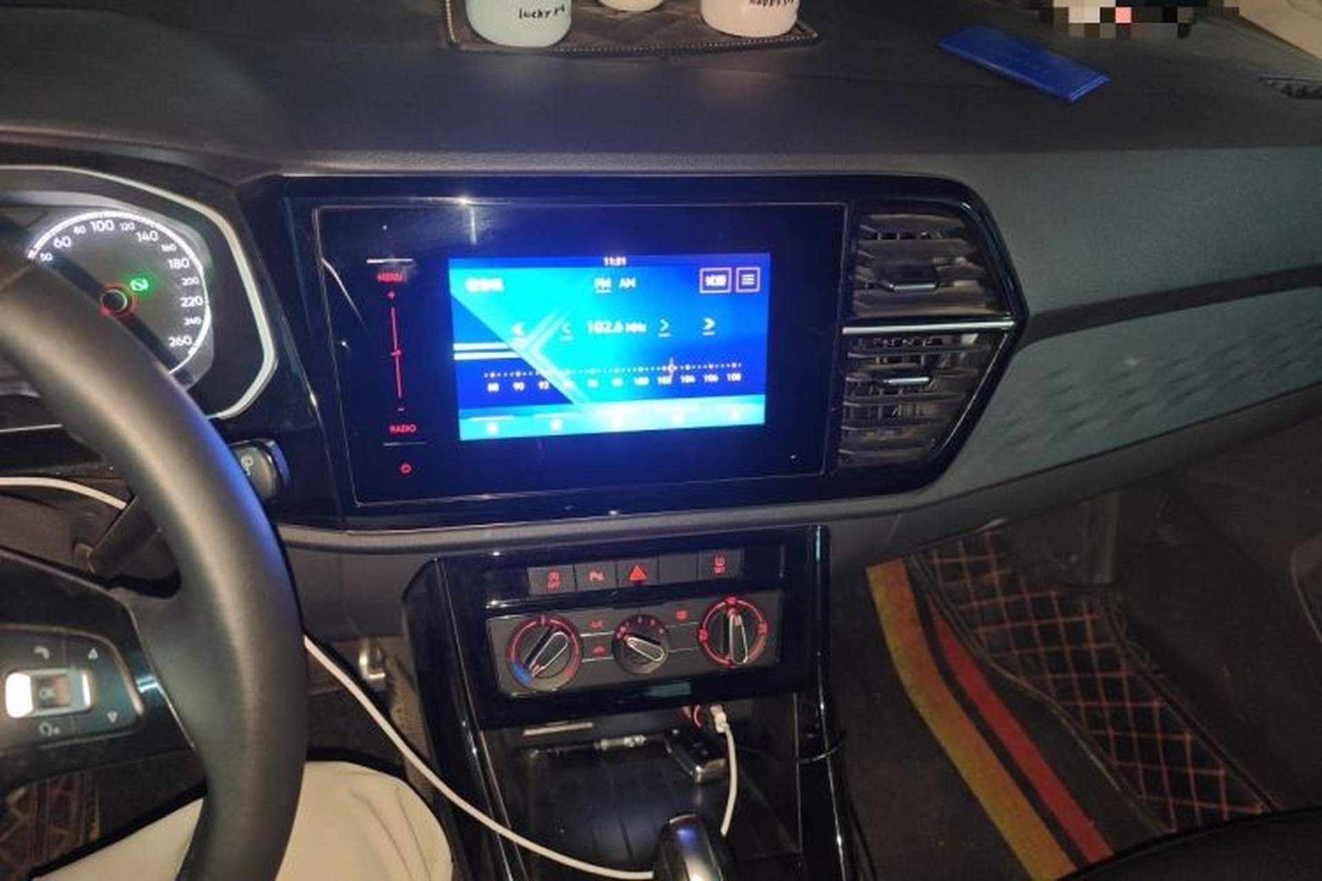Used Jetta VS5 2021 30th Anniversary Edition Automatic Enjoyment Model Audio And AC Panel