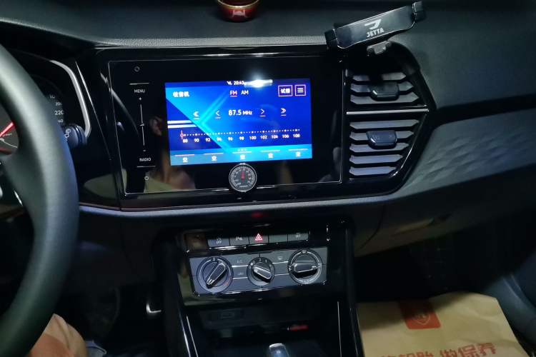 Used Jetta VS5 2021 30th Anniversary Edition Automatic Enjoyment Model Audio And AC Panel