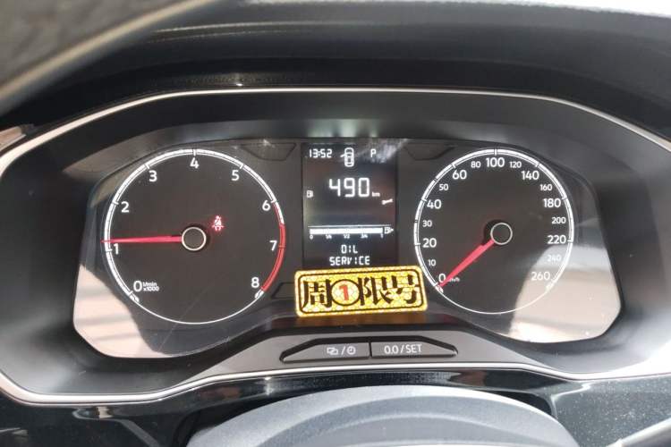 Used Jetta VS5 2021 280TSI Automatic Enjoyment Model Instrument Cluster