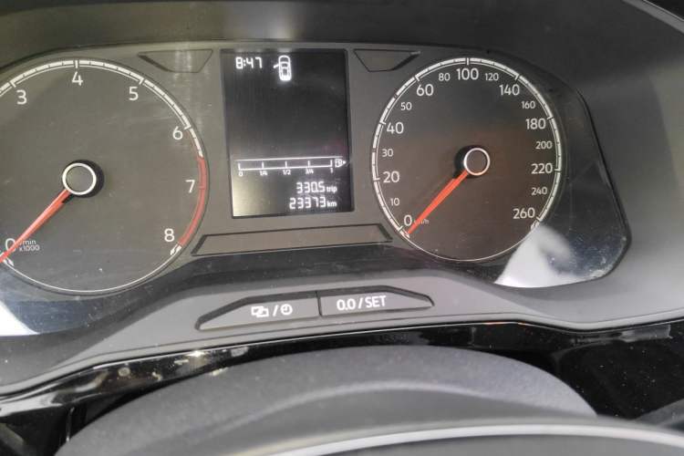 Used Jetta VS5 2021 280TSI Automatic Trend Edition Odometer Close Up