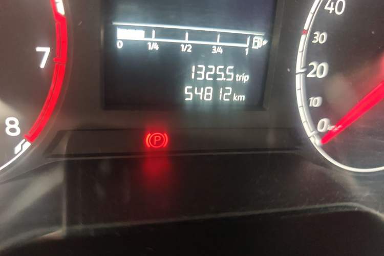 Used Jetta VS5 2021 280TSI Automatic Enjoyment Model Odometer Close Up