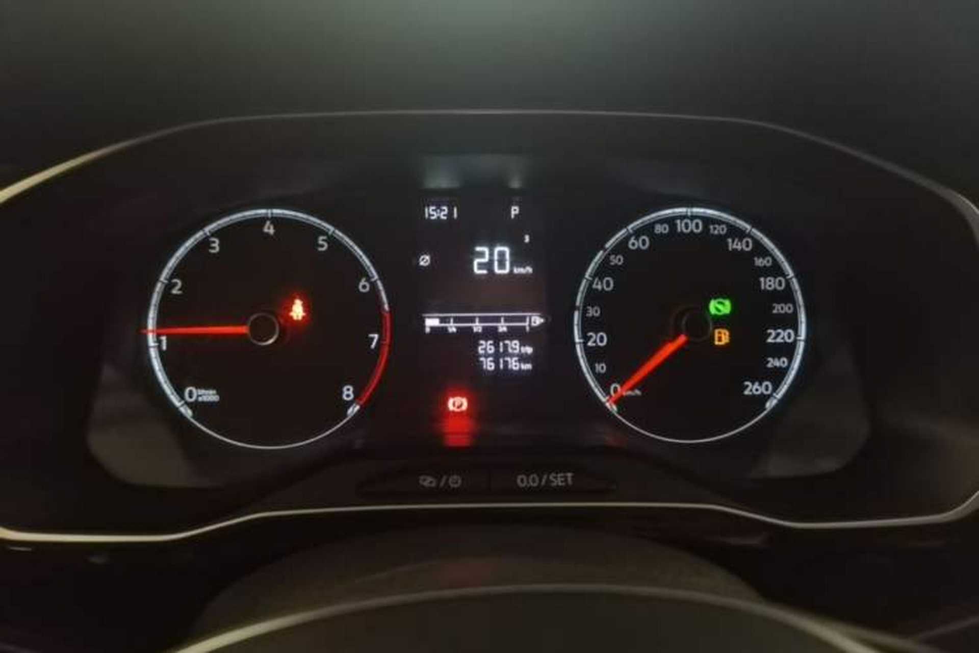 Used Jetta VS5 2021 280TSI Automatic Trend Edition Odometer Close Up