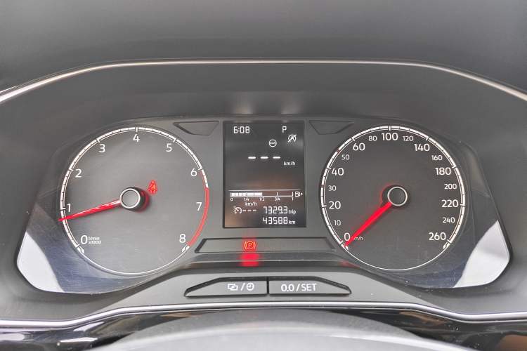 Used Jetta VS5 2021 280TSI Automatic Trend Edition Odometer Close Up