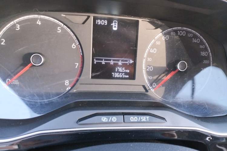 Used Jetta VS5 2021 280TSI Automatic Trend Edition Odometer Close Up