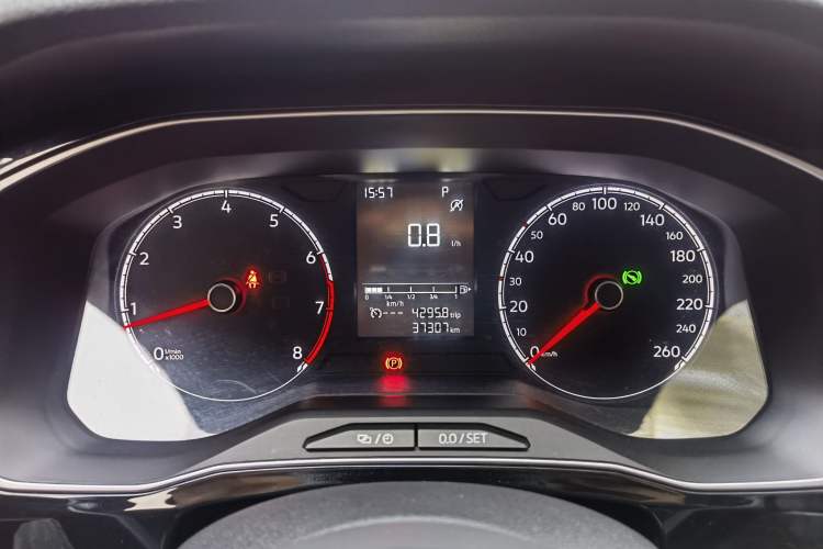 Used Jetta VS5 2021 280TSI Automatic Trend Edition Odometer Close Up