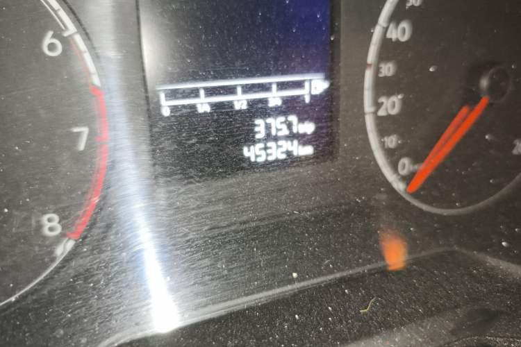 Used Jetta VS5 2021 280TSI Automatic Trend Edition Odometer Close Up