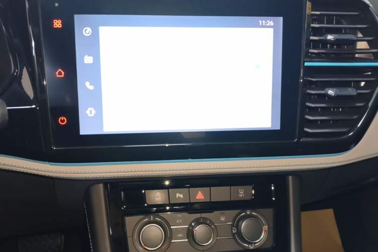 Used Jetta VS5 2022 280TSI Automatic High-Gloss Enjoyment Model Audio And AC Panel
