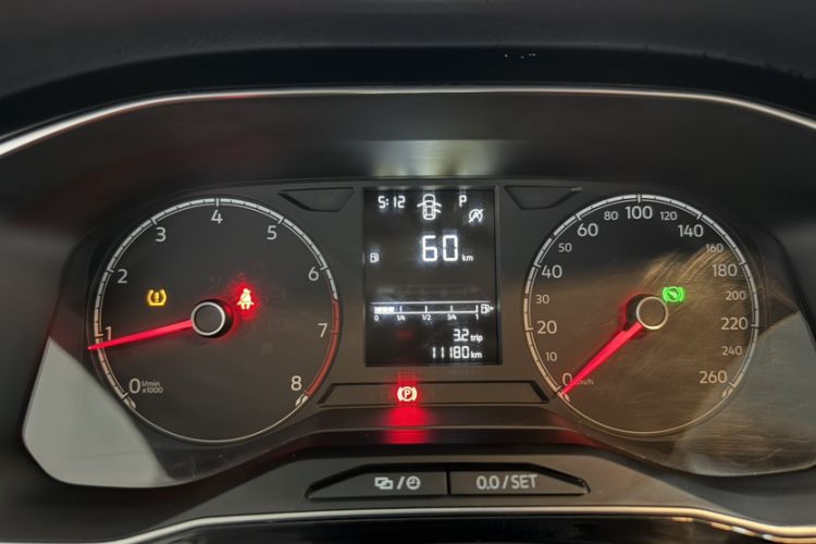 Used Jetta VS5 2022 280TSI Automatic Trend Edition Odometer Close Up