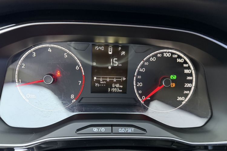 Used Jetta VS5 2022 280TSI Automatic Trendy Pro Version Odometer Close Up