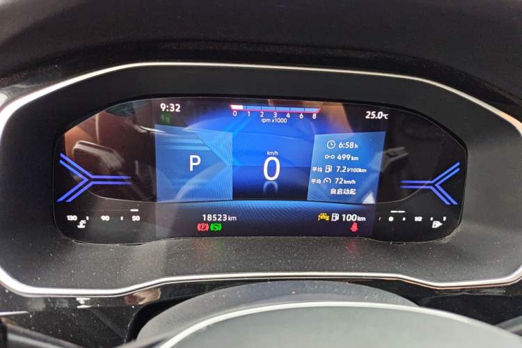 Used Jetta VS5 2022 280TSI Automatic Glory Edition Instrument Cluster