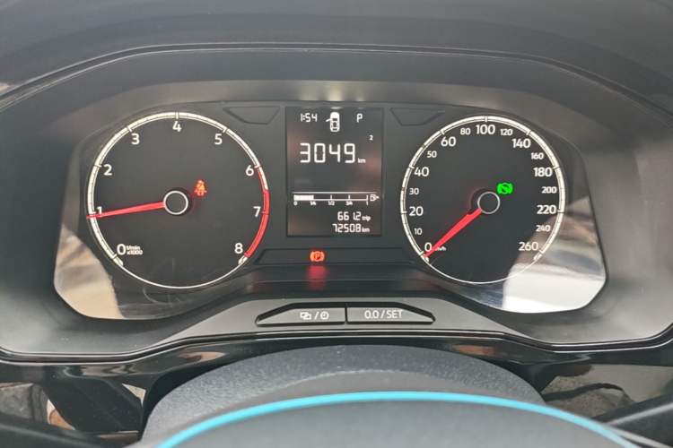 Used Jetta VS5 2022 280TSI Automatic High-Gloss Enjoyment Model Instrument Cluster