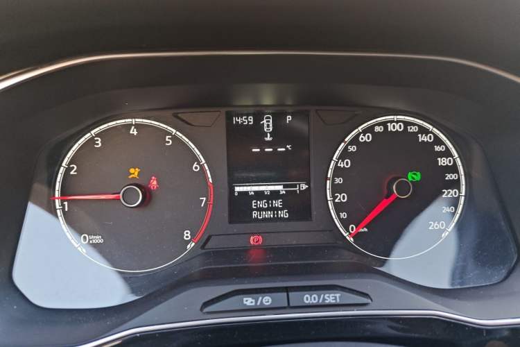 Used Jetta VS5 2022 280TSI Automatic High-Gloss Enjoyment Model Instrument Cluster
