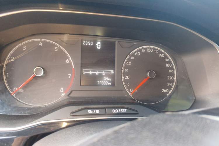 Used Jetta VS5 2022 280TSI Automatic Enjoyment Pro Trim Odometer Close Up