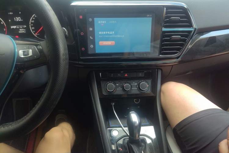 Used Jetta VS5 2022 280TSI Automatic High-Gloss Enjoyment Model Audio And AC Panel