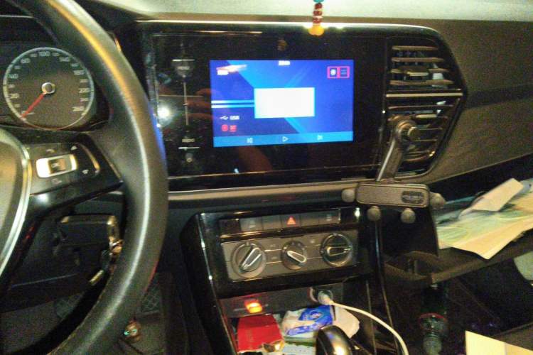 Used Jetta VS5 2022 280TSI Automatic Trendy Pro Version Audio And AC Panel