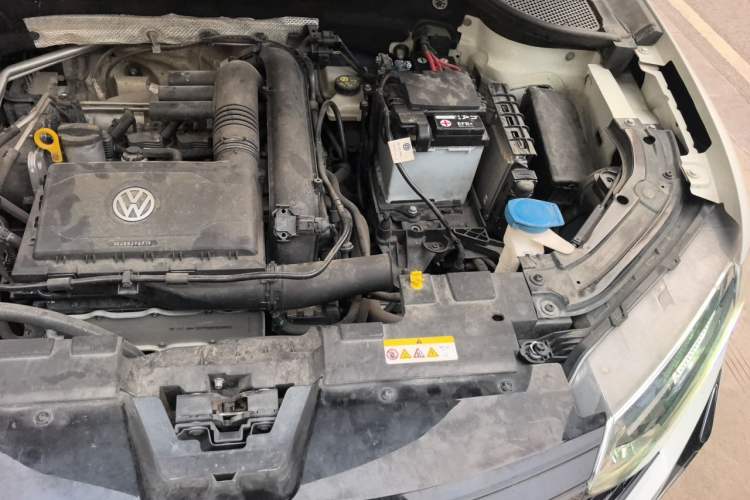 Used Jetta VS5 2022 280TSI Automatic High-Gloss Enjoyment Model Engine Bay Left