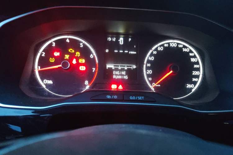 Used Jetta VS5 2022 280TSI Automatic Enjoyment Model Instrument Cluster