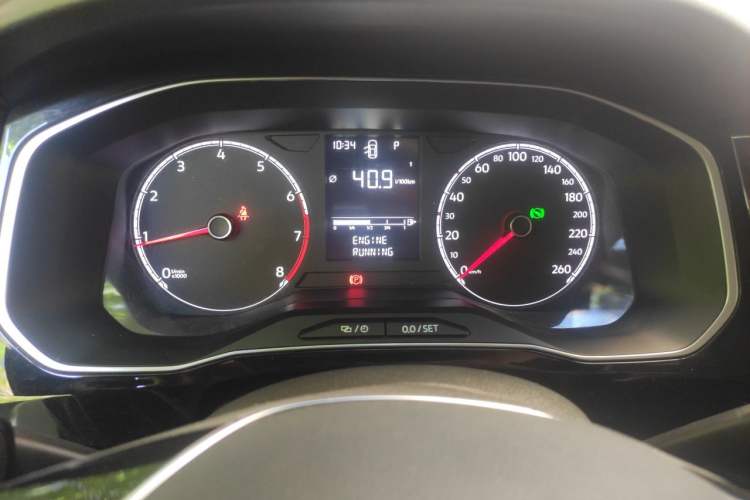Used Jetta VS5 2022 280TSI Automatic Trendy Pro Version Instrument Cluster