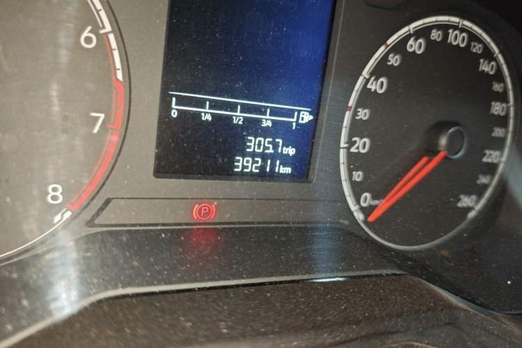 Used Jetta VS5 2022 280TSI Automatic Enjoyment Model Odometer Close Up