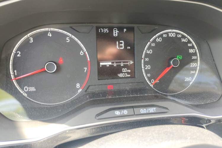 Used Jetta VS5 2022 280TSI Automatic Trend Edition Odometer Close Up