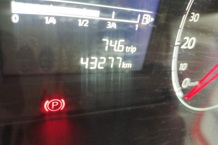 Used Jetta VS5 2022 280TSI Automatic Trend Edition Odometer Close Up