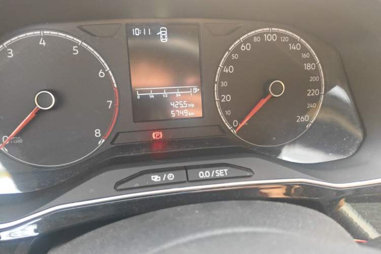 Used Jetta VS5 2022 280TSI Manual Advanced Trim Odometer Close Up