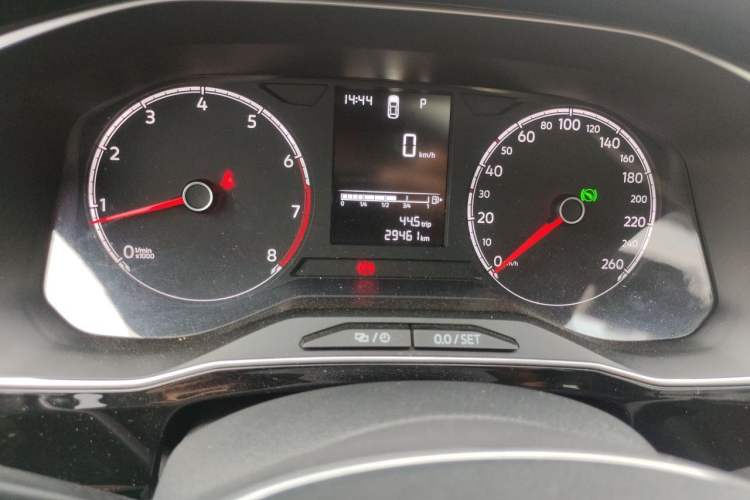 Used Jetta VS5 2022 280TSI Automatic Enjoyment Pro Trim Odometer Close Up