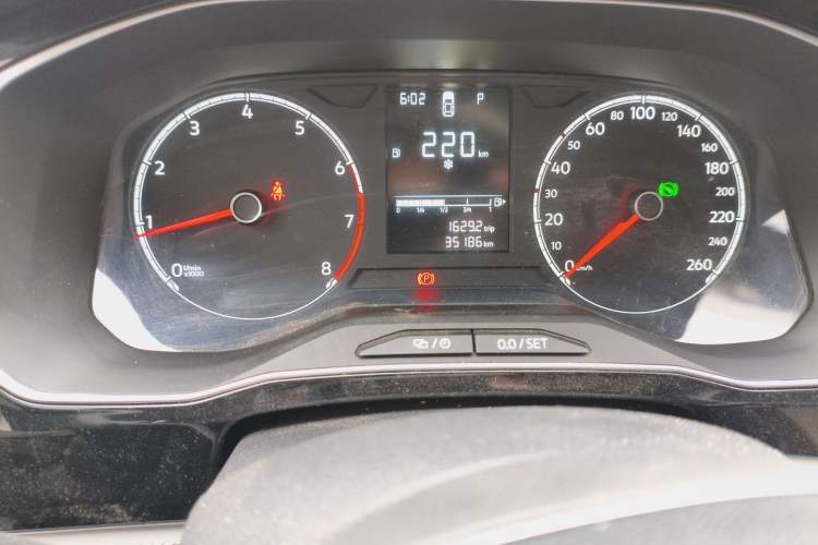 Used Jetta VS5 2022 280TSI Automatic Trend Edition Odometer Close Up
