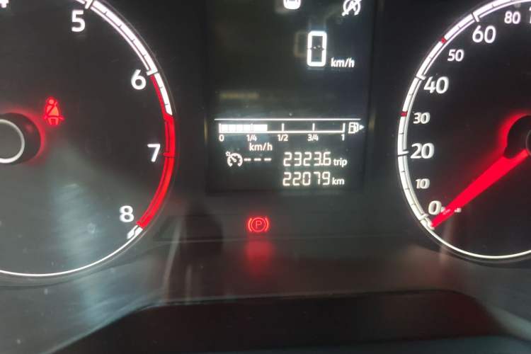 Used Jetta VS5 2022 280TSI Manual Enjoyment Version Odometer Close Up