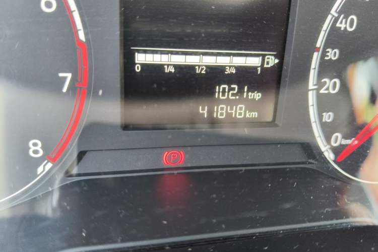 Used Jetta VS5 2022 280TSI Automatic Enjoyment Pro Trim Odometer Close Up