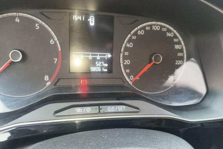 Used Jetta VS5 2022 280TSI Manual Advanced Pro Trim Odometer Close Up