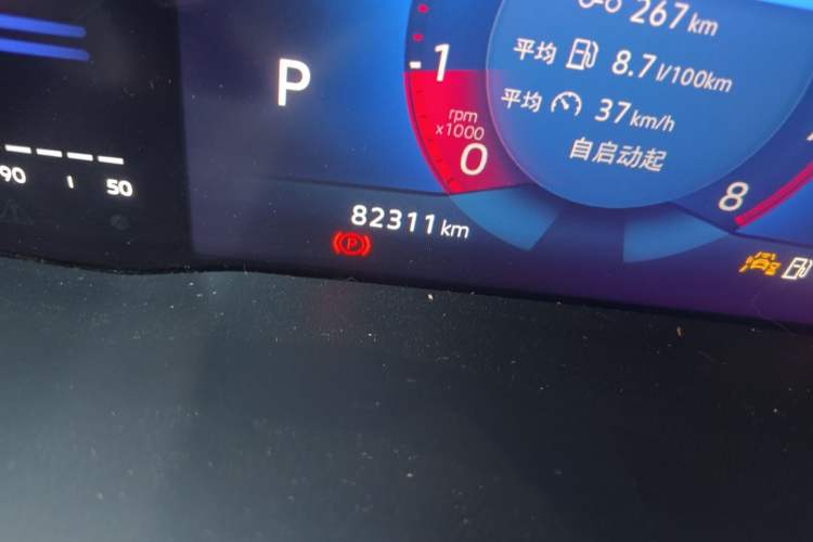 Used Jetta VS5 2022 280TSI Automatic Glory Edition Odometer Close Up