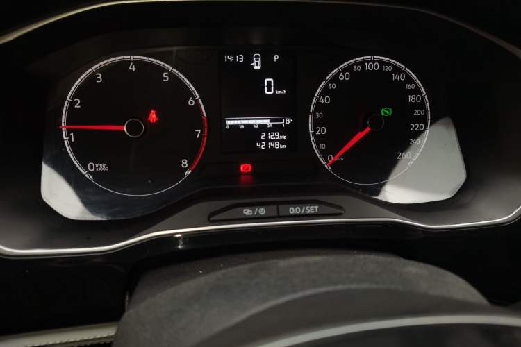 Used Jetta VS5 2022 280TSI Automatic Enjoyment Model Odometer Close Up