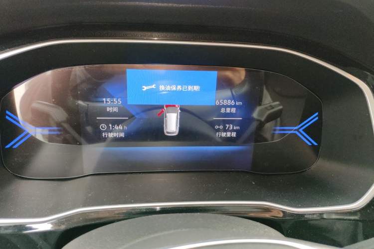Used Jetta VS5 2022 280TSI Automatic Glory Pro Odometer Close Up