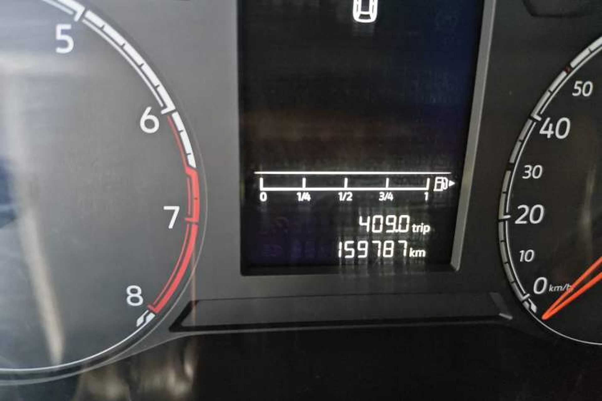 Used Jetta VS5 2022 280TSI Automatic Trend Edition Odometer Close Up