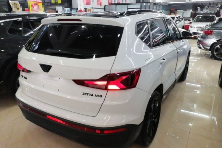 Used Jetta VS5 2022 280TSI Automatic High-Gloss Enjoyment Model Rear Right 45 Deg