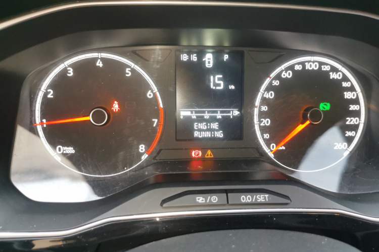 Used Jetta VS5 2023 280TSI Automatic Enjoyment Model Instrument Cluster