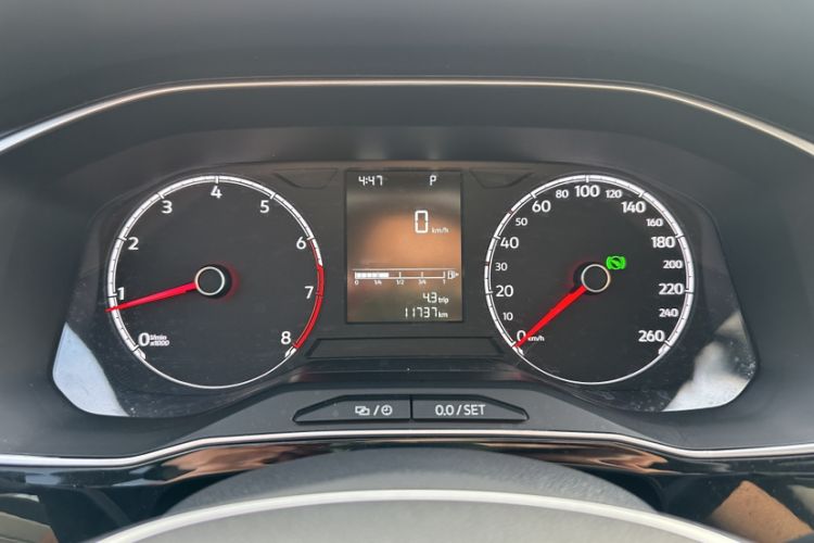 Used Jetta VS5 2023 280TSI Automatic Trend Edition Odometer Close Up