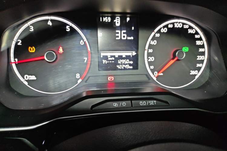 Used Jetta VS5 2023 280TSI Automatic Trend Edition Odometer Close Up