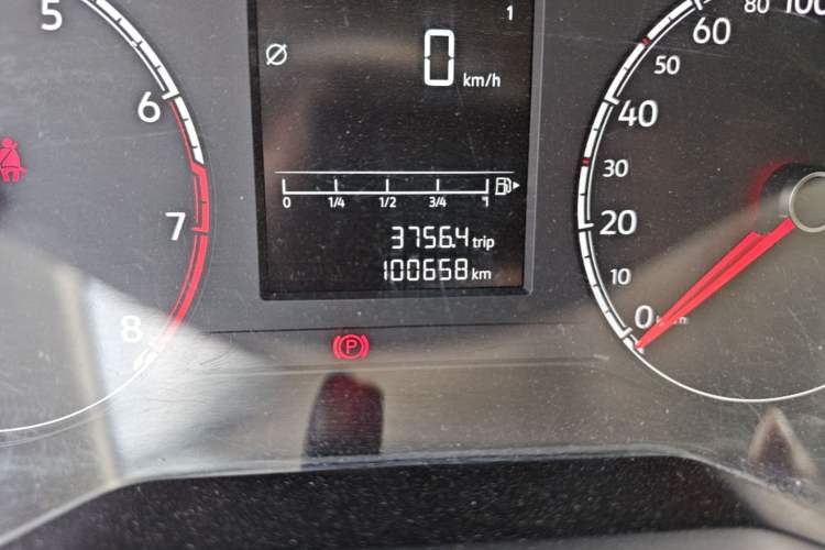 Used Jetta VS5 2023 280TSI Automatic Trend Edition Odometer Close Up