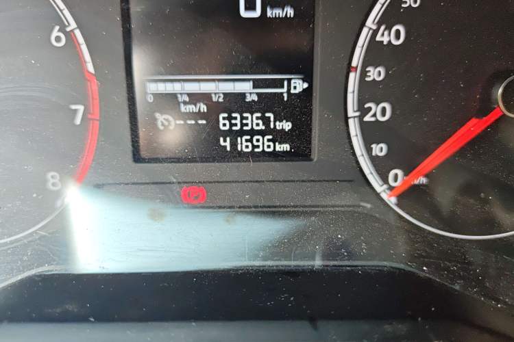 Used Jetta VS5 2023 280TSI Automatic Enjoyment Model Odometer Close Up