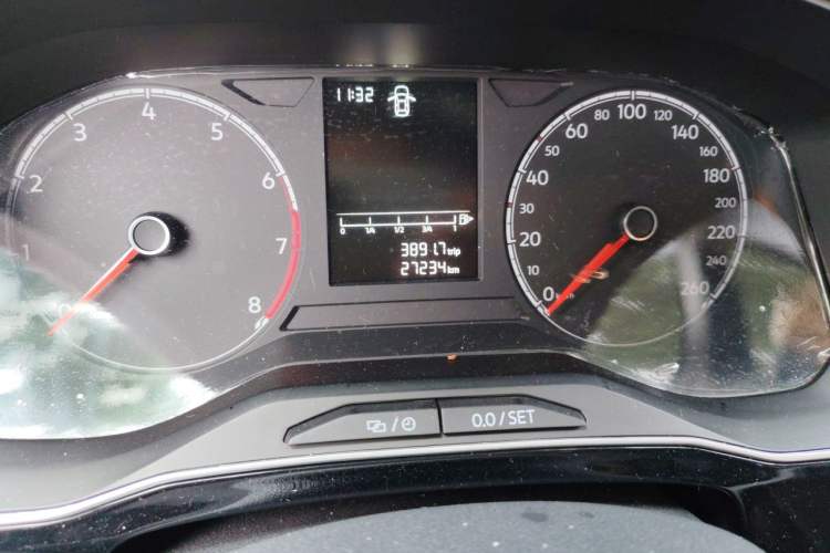 Used Jetta VS5 2023 280TSI Automatic Enjoyment Model Odometer Close Up
