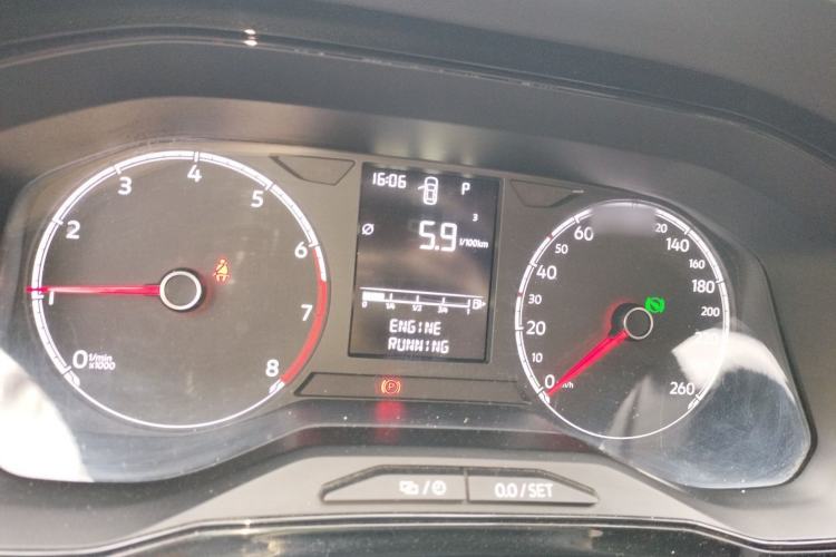 Used Jetta VS5 2023 280TSI Automatic High-Gloss Enjoyment Model Instrument Cluster