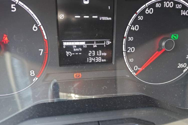 Used Jetta VS5 2023 280TSI Automatic Trend Edition Odometer Close Up