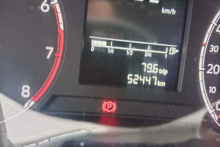 Used Jetta VS5 2023 280TSI Automatic Trend Edition Odometer Close Up