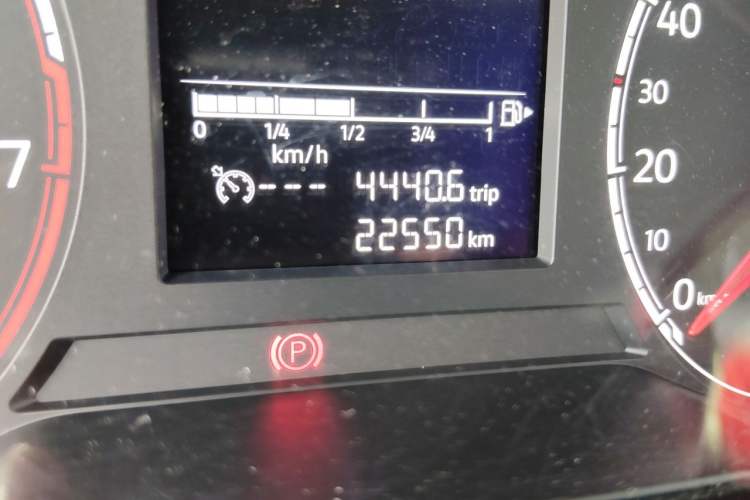 Used Jetta VS5 2023 280TSI Automatic Glory Edition Odometer Close Up