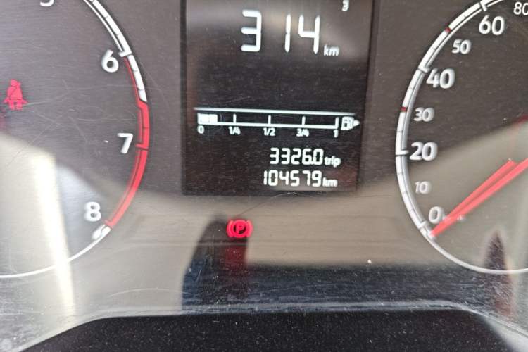 Used Jetta VS5 2023 280TSI Automatic Trend Edition Odometer Close Up